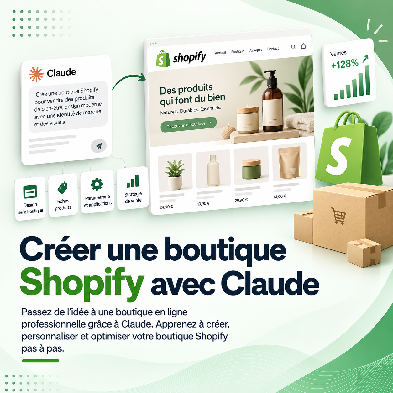 Créer une boutique Shopify avec Claude
